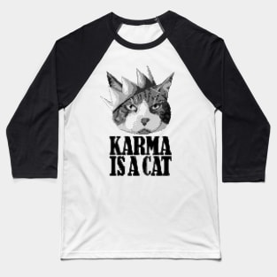 fatalist feline B Baseball T-Shirt